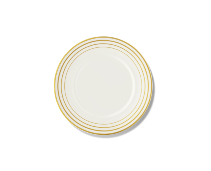 Десертная тарелка (22см) золото