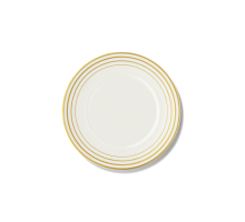 Хлебная тарелка (17см) золото