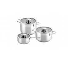Набор посуды из 6 предметов Gourmet Stainless Steel