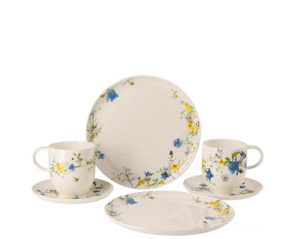 Набор посуды для завтрака на 2 персоны 6 предметов Fleurs des Alpes Brillance Rosenthal