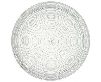 Тарелка подстановочная 33 см белая Stripes 2.0 TAC Gropius Rosenthal