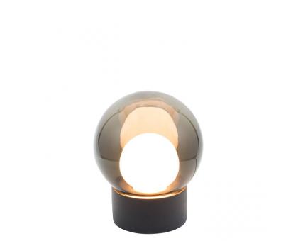 Лампа декоративная 35.5 см черная / серо-белая Boule Rosenthal