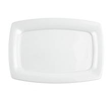 Тарелка плоская прямоугольная 35 х 24.5 см белая Savoy Seltmann