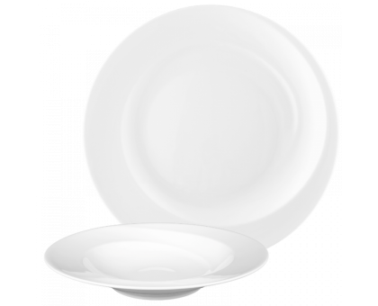 Набор тарелок 12 предметов белый Paso Seltmann