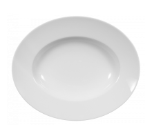 Тарелка для пасты овальная 32 см белая Lukullus Seltmann